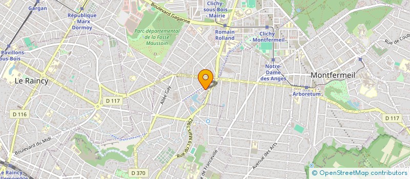 localisation de l'entreprise MONSIEUR ANASS ASSRI à GAGNY