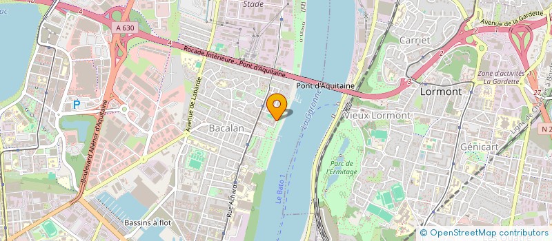 localisation de l'entreprise MONSIEUR ANASS BARKI BENNAR  BORDEAUX