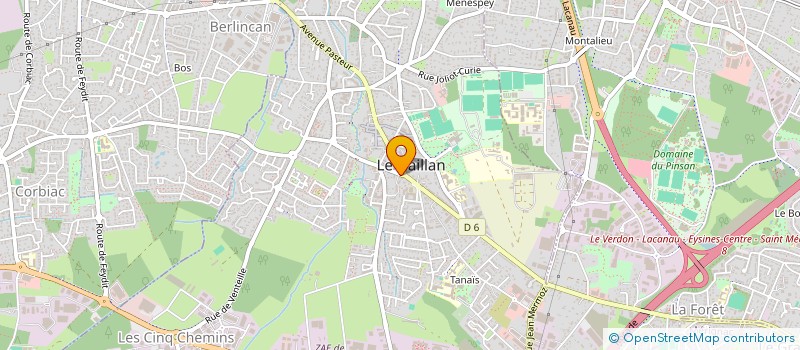 localisation de l'entreprise MONSIEUR ANASS BENNANI  LE HAILLAN