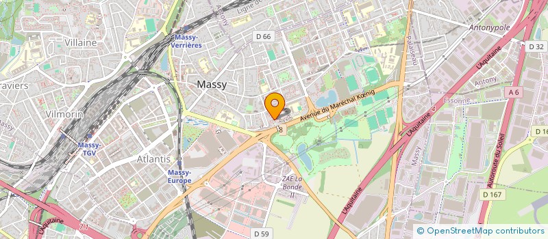 localisation de l'entreprise MONSIEUR ANASS BERRI  MASSY