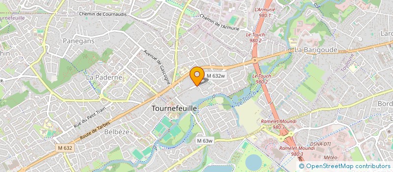localisation de l'entreprise MONSIEUR ANASS EL BOUCHATTAOUI à TOURNEFEUILLE