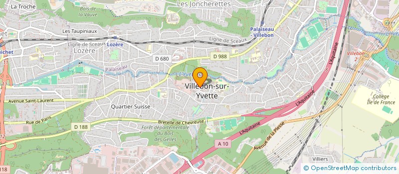 localisation de l'entreprise MONSIEUR ANASS EL MAKTAFI à VILLEBON-SUR-YVETTE