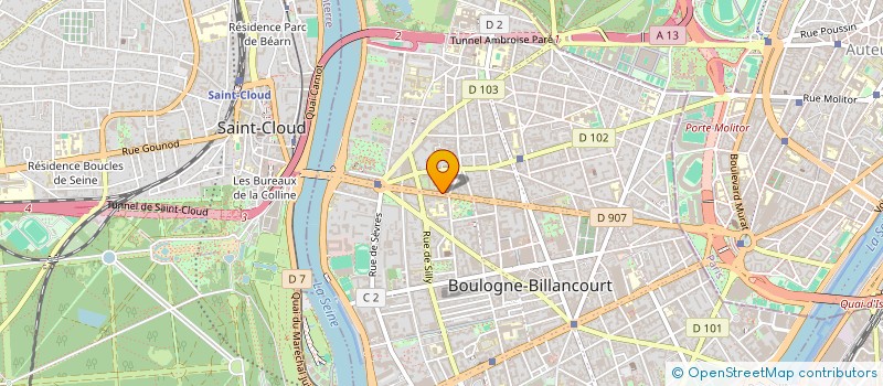 localisation de l'entreprise MONSIEUR ANASS HAMMOUZOUZA à BOULOGNE-BILLANCOURT