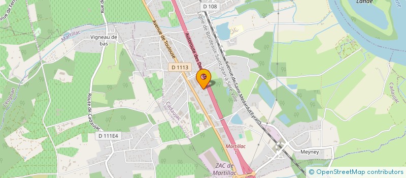 localisation de l'entreprise MONSIEUR ANASS JANATI IDRISSI  CADAUJAC