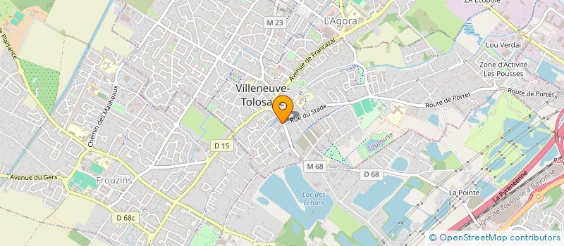 localisation de l'entreprise MONSIEUR ANASS LABYAD à VILLENEUVE-TOLOSANE