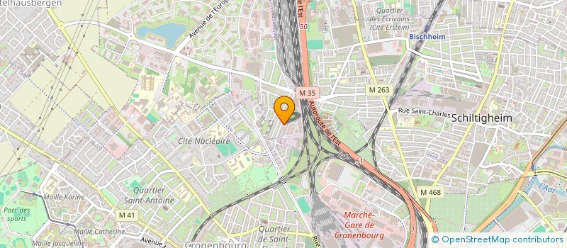 localisation de l'entreprise MONSIEUR ANASS LAKRANBI  SCHILTIGHEIM