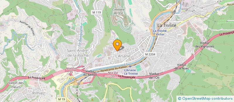 localisation de l'entreprise MONSIEUR ANASS LAMAMI à NICE