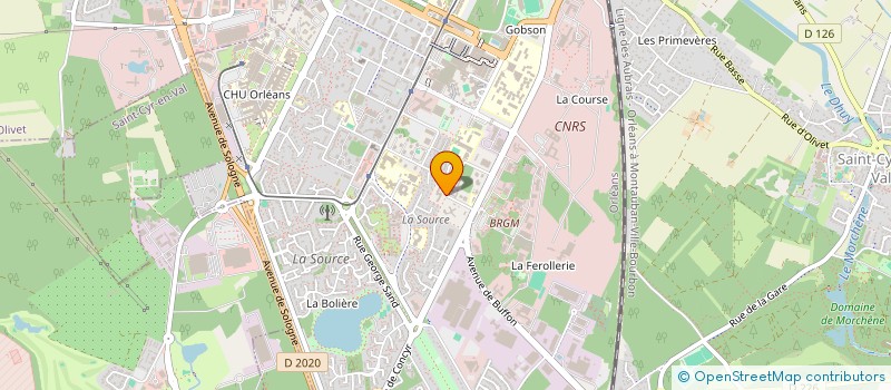 localisation de l'entreprise MONSIEUR ANASS MIZAGUE à ORLEANS