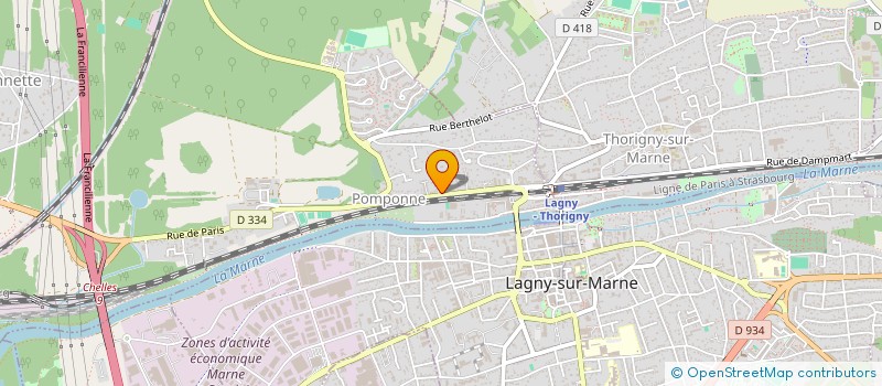 localisation de l'entreprise MONSIEUR ANASS OULD MAHDI  LAGNY-SUR-MARNE