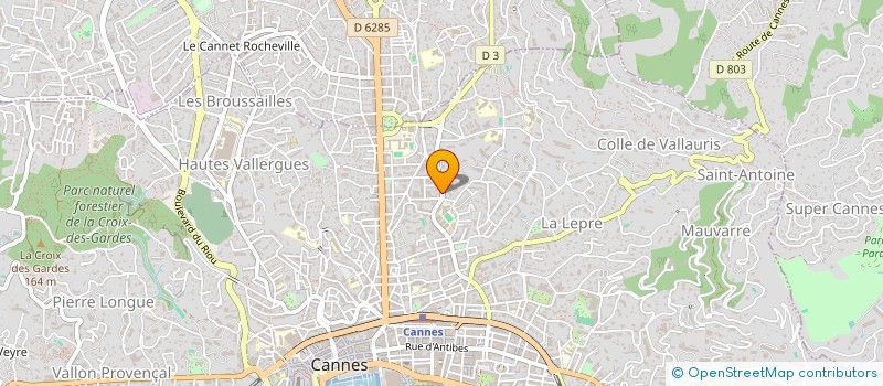 localisation de l'entreprise MONSIEUR ANASSE ARIF à CANNES