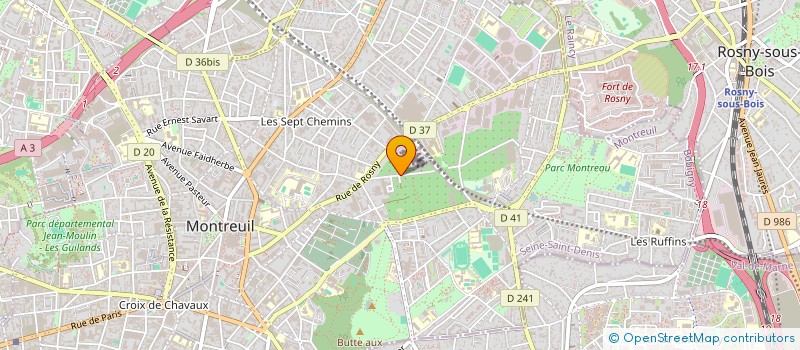 localisation de l'entreprise MONSIEUR ANASSE BOUIEDYA à MONTREUIL