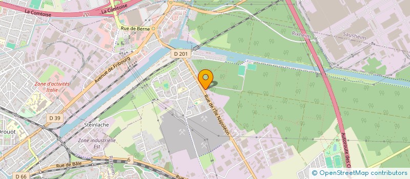 localisation de l'entreprise MONSIEUR ANASSE BOUTARBOUCHE  RIXHEIM