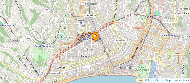 localisation de l'entreprise MONSIEUR ANASSE DJOHAR à NICE