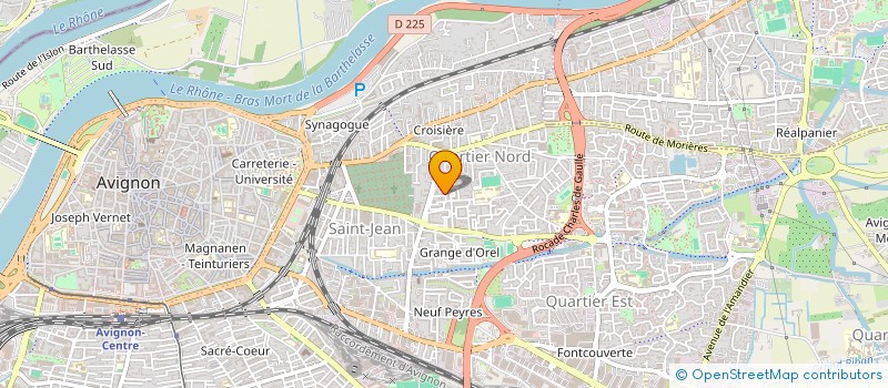 localisation de l'entreprise MONSIEUR ANASSE ES-SAOUDI  AVIGNON