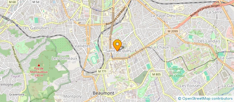 localisation de l'entreprise MONSIEUR ANASSE LOUE à CLERMONT-FERRAND