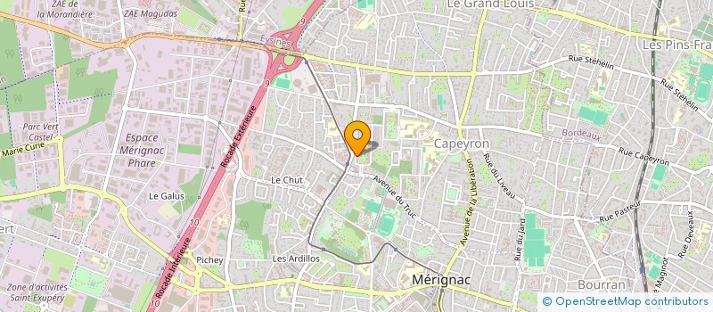 localisation de l'entreprise MONSIEUR ANASSE NADRI  MERIGNAC