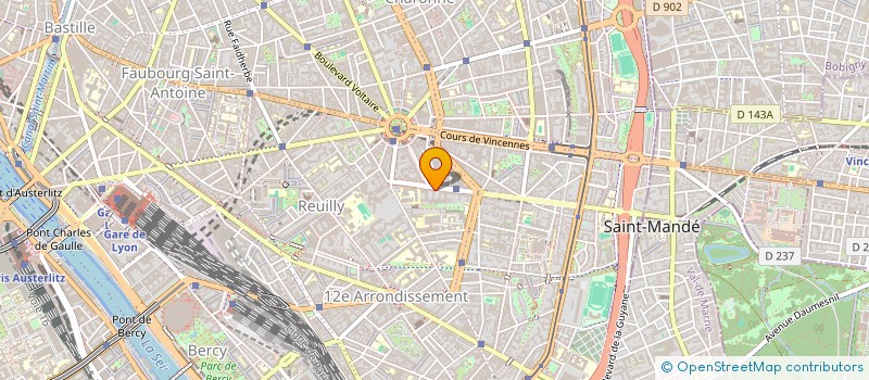 localisation de l'entreprise MONSIEUR ANASSE SEKA  PARIS