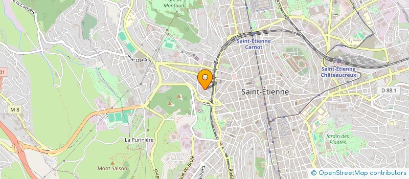 localisation de l'entreprise MONSIEUR ANASSI ASSANI  SAINT-ETIENNE