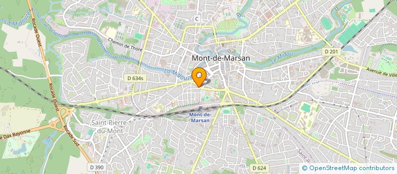 localisation de l'entreprise MONSIEUR ANASTASE DELICHERE  MONT-DE-MARSAN