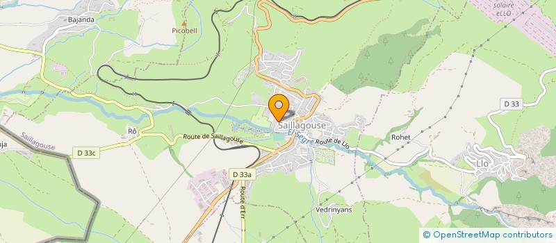 localisation de l'entreprise MONSIEUR ANASTASIO CASTELLANO  SAILLAGOUSE