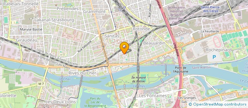 localisation de l'entreprise MONSIEUR ANAT KHAN JABARKHAIL  TOURS