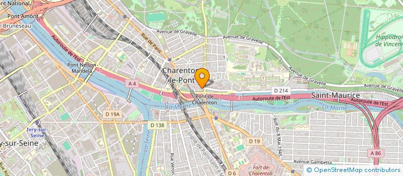 localisation de l'entreprise MONSIEUR ANATOLE BABIN  CHARENTON-LE-PONT