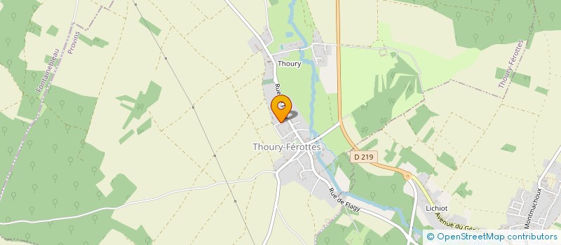 localisation de l'entreprise MONSIEUR ANATOLE BERTHELOT  THOURY FEROTTES