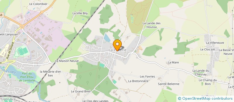 localisation de l'entreprise MONSIEUR ANATOLE BURESI  LAMBALLE-ARMOR