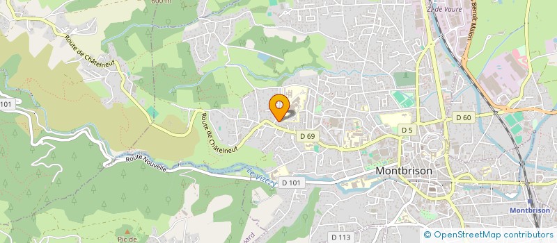 localisation de l'entreprise MONSIEUR ANATOLE CNOCQUART  MONTBRISON