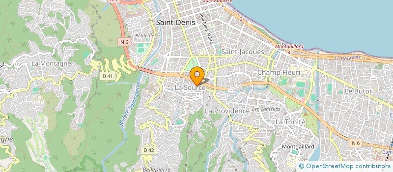 localisation de l'entreprise MONSIEUR ANATOLE DEBAIZE  SAINT-DENIS