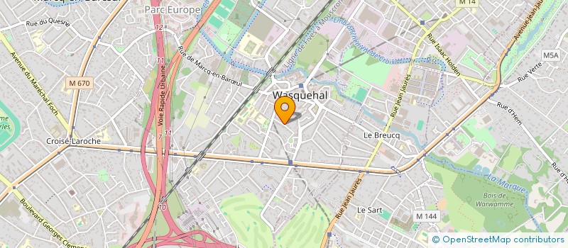 localisation de l'entreprise MONSIEUR ANATOLE ELHADJEN  WASQUEHAL