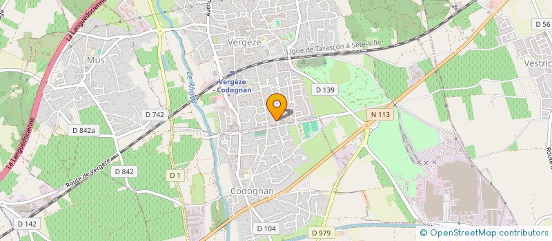 localisation de l'entreprise MONSIEUR ANATOLE FOURMI  VERGEZE