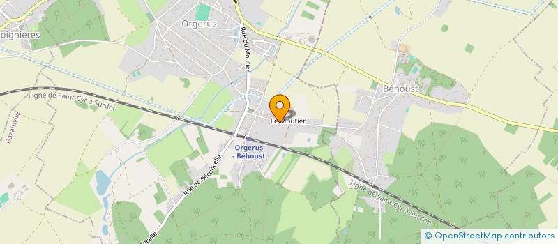 localisation de l'entreprise MONSIEUR ANATOLE GALLAND  ORGERUS