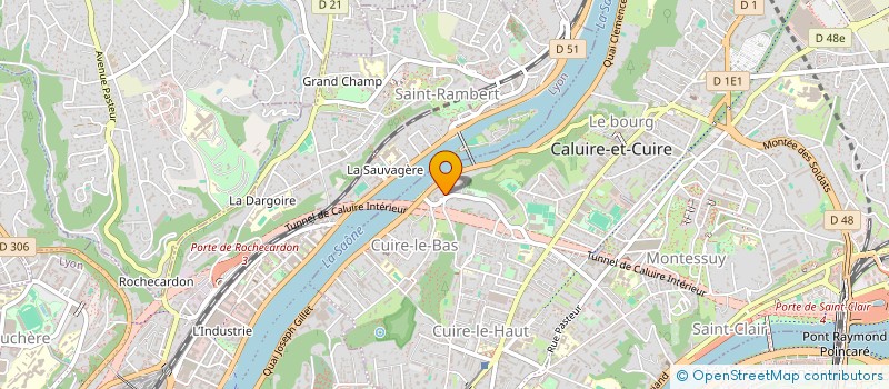 localisation de l'entreprise MONSIEUR ANATOLE KUIJPER à CALUIRE-ET-CUIRE