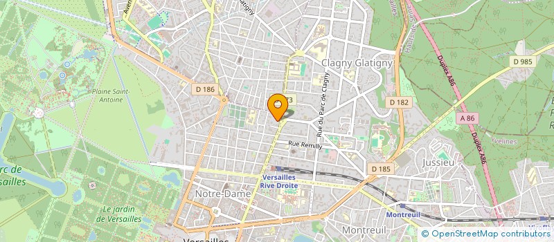 localisation de l'entreprise MONSIEUR ANATOLE LANGELLIER-BELLEVUE à VERSAILLES