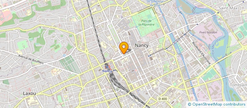 localisation de l'entreprise MONSIEUR ANATOLE LOBET  NANCY