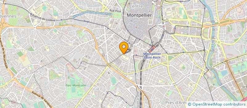 localisation de l'entreprise MONSIEUR ANATOLE MANDROYAN à MONTPELLIER