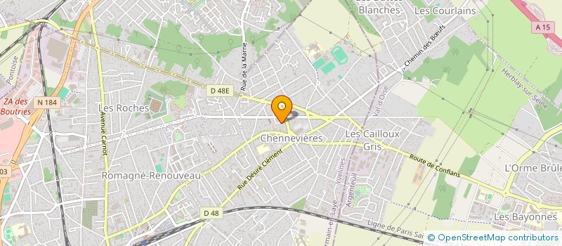 localisation de l'entreprise MONSIEUR ANATOLE MARCILLE  CONFLANS-SAINTE-HONORINE