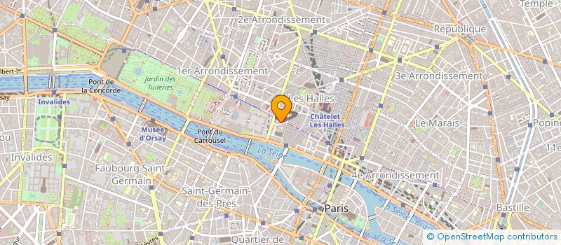 localisation de l'entreprise MONSIEUR ANATOLE MPOTE BOKENGE à PARIS
