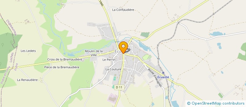 localisation de l'entreprise MONSIEUR ANATOLE NIVET à ECUEILLE