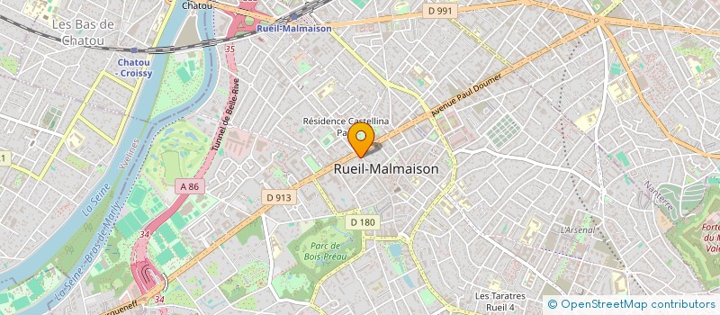 localisation de l'entreprise MONSIEUR ANATOLE ROUARCH à RUEIL-MALMAISON