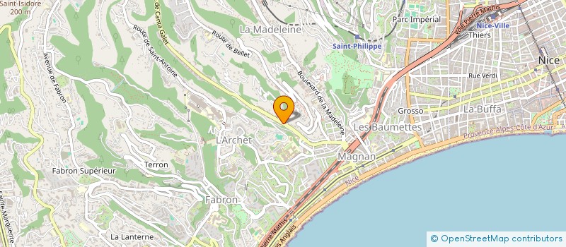 localisation de l'entreprise MONSIEUR ANATOLE SALDANHA à NICE