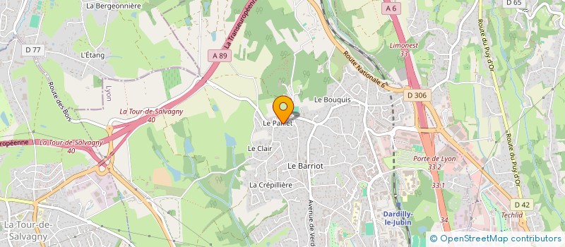 localisation de l'entreprise MONSIEUR ANATOLE UZEL à DARDILLY
