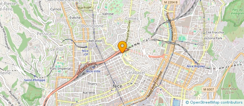 localisation de l'entreprise MONSIEUR ANATOLI ANDRIANOV  NICE