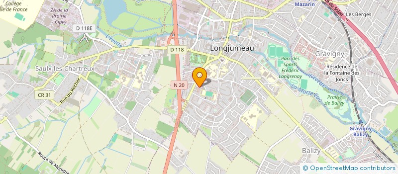 localisation de l'entreprise MONSIEUR ANATOLI ILIEV à LONGJUMEAU