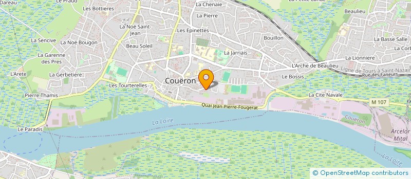 localisation de l'entreprise MONSIEUR ANATOLI LEHEURTEUX à COUERON