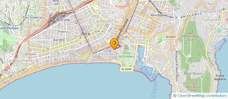 localisation de l'entreprise MONSIEUR ANATOLIE IGNAT à NICE