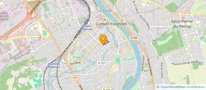 localisation de l'entreprise MONSIEUR ANATOLIE JORNEAC à CORBEIL-ESSONNES