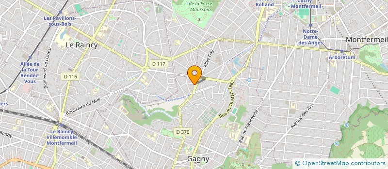localisation de l'entreprise MONSIEUR ANATOLIE NEGARA à GAGNY