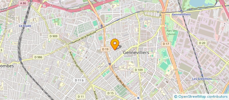 localisation de l'entreprise MONSIEUR ANATOLIE PRICOP à GENNEVILLIERS